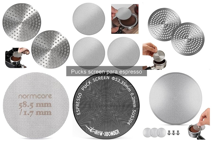 ¿Qué son los pucks screen para espresso y sus beneficios?