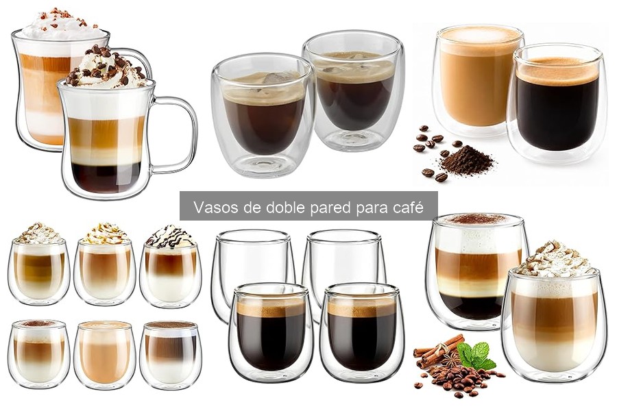 ¿Qué son los vasos de doble pared para café?