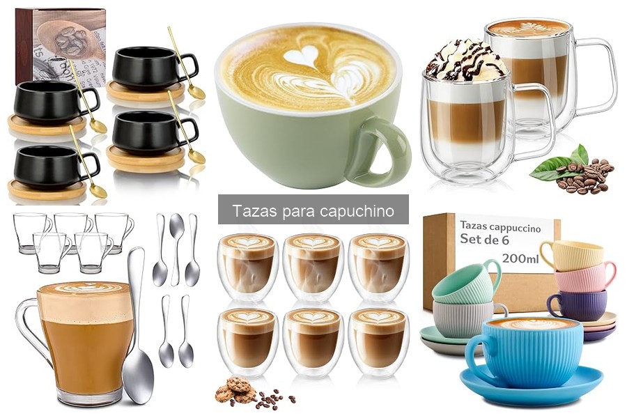 ¿Qué tamaño de taza es ideal para un capuchino?
