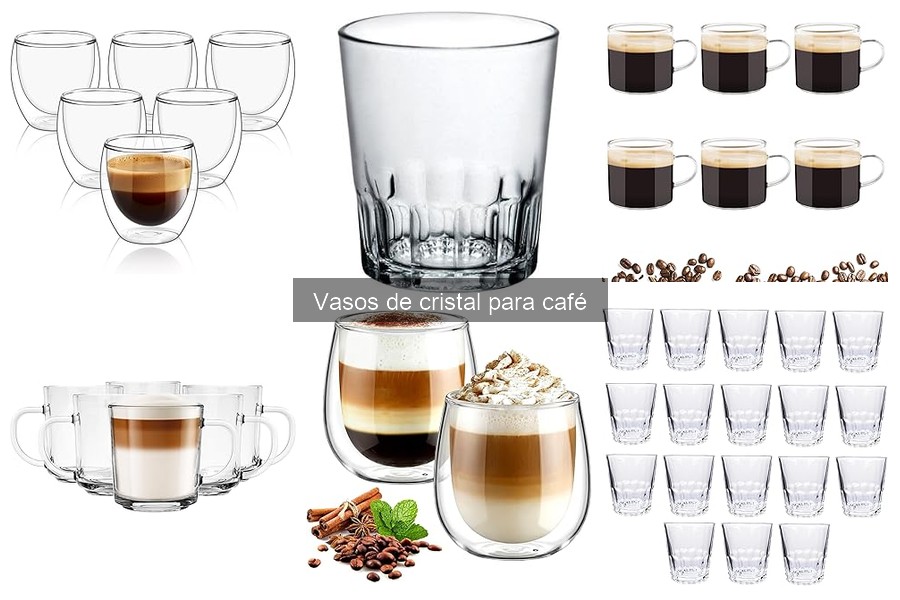 ¿Qué tamaño de vaso de cristal es ideal para tu café?