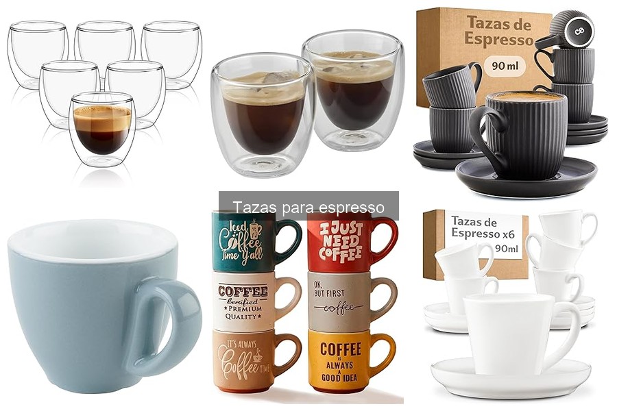 ¿Qué tamaño debe tener una taza para espresso? Guía rápida