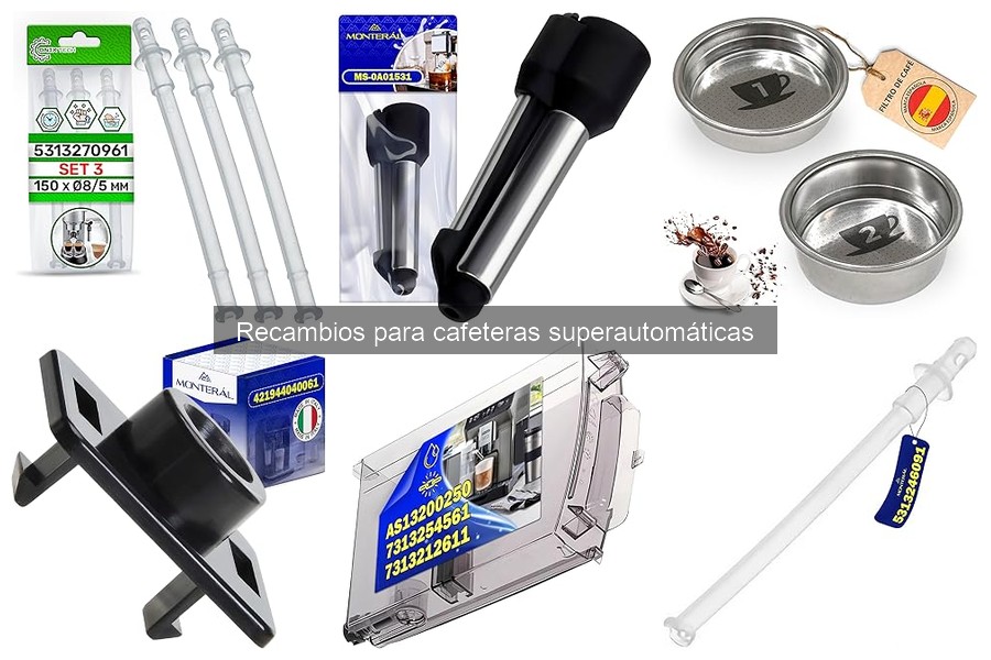 Recambios compatibles para cafeteras superautomáticas
