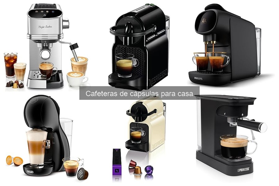 Recetas de café con cafeteras de cápsulas para disfrutar en casa