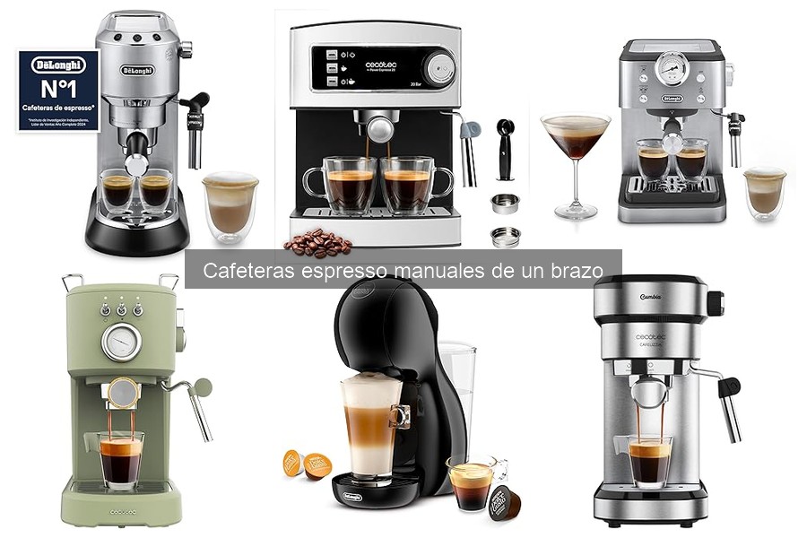 Recetas de café deliciosas con cafeteras espresso manuales