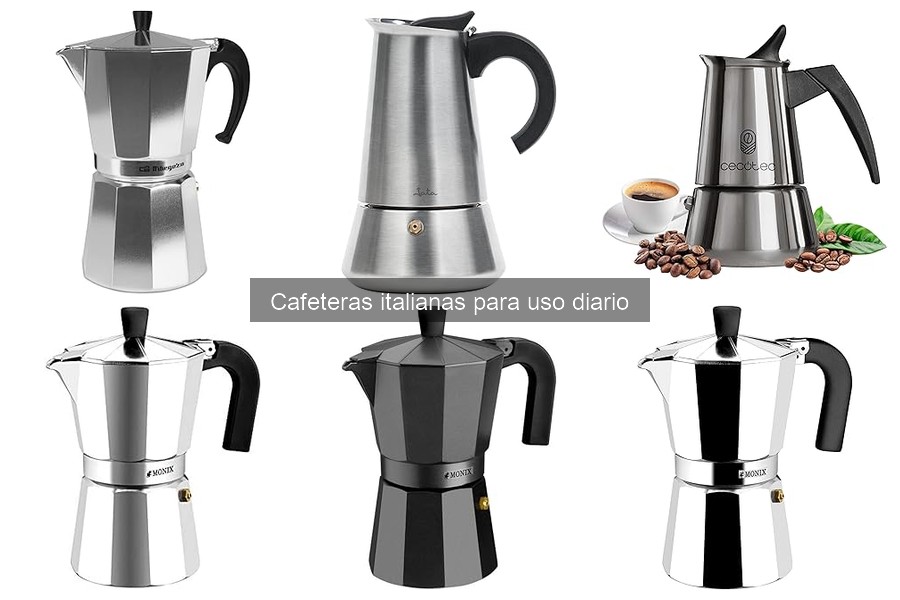 Recetas de café fáciles con cafeteras italianas para tu hogar