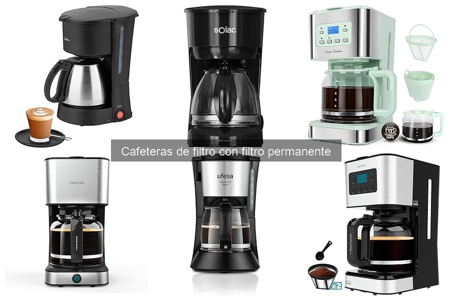 Recetas de café irresistibles con cafeteras de filtro permanente