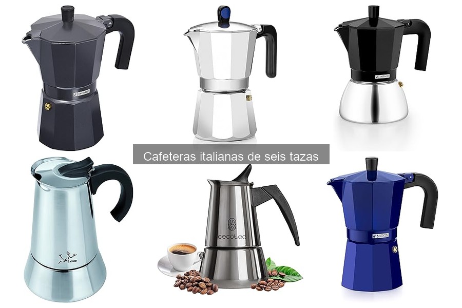 ** Recetas fáciles de café con cafetera italiana de seis tazas