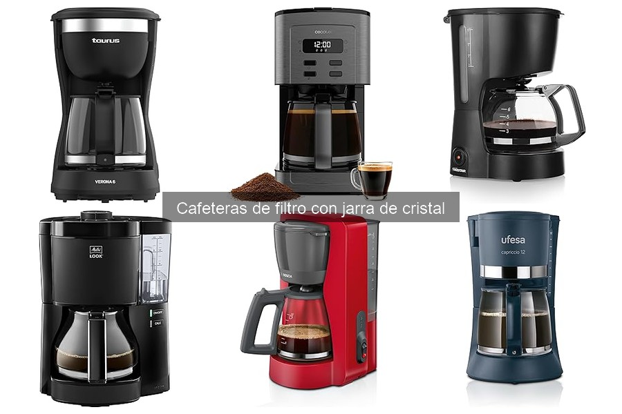 Reseñas y opiniones de cafeteras de filtro con jarra de cristal