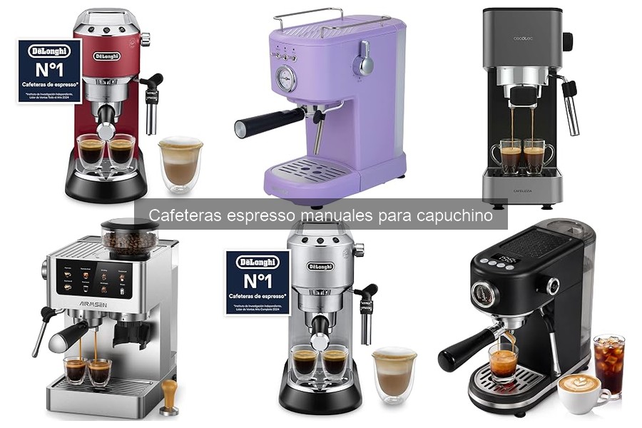 Soluciona los problemas comunes de cafeteras espresso manuales