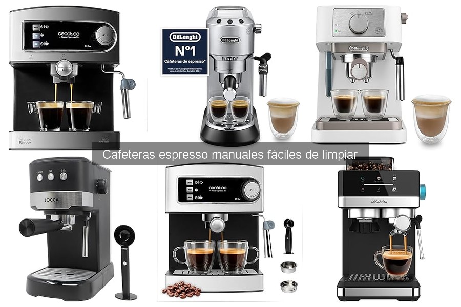 Soluciones a problemas comunes con cafeteras espresso manuales