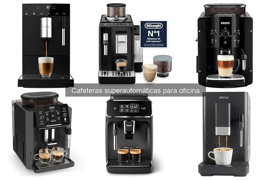 ¿Son fáciles de usar las cafeteras superautomáticas en oficina?