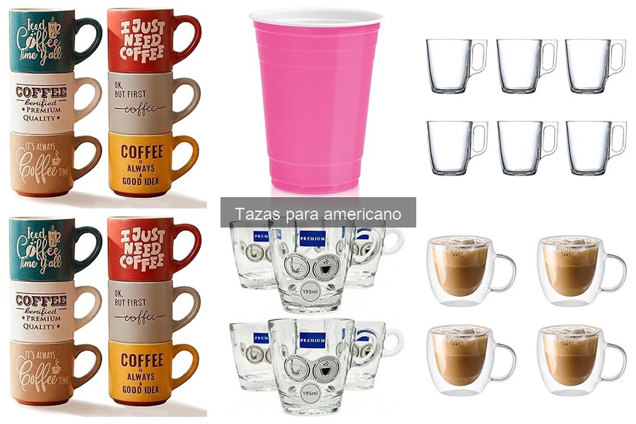 Tazas para café americano: descuentos y promociones actuales