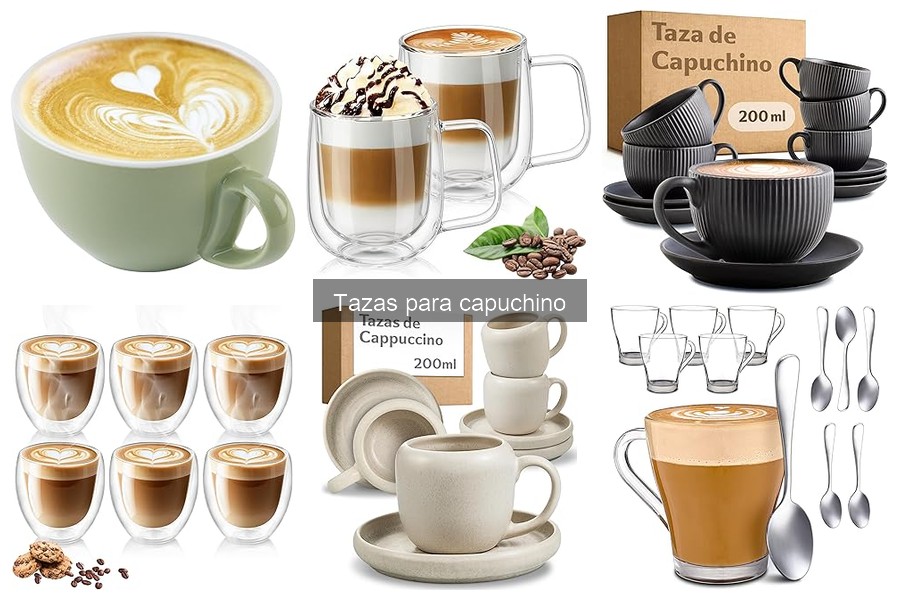 Tazas para capuchino económicas y de calidad: ¡Gran elección!