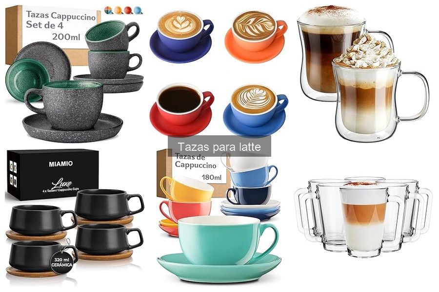 Tazas para latte que mantienen la temperatura: Guía y Mejores Opciones