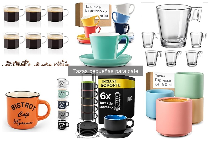 Tazas pequeñas personalizadas para café: ¡diseños únicos!