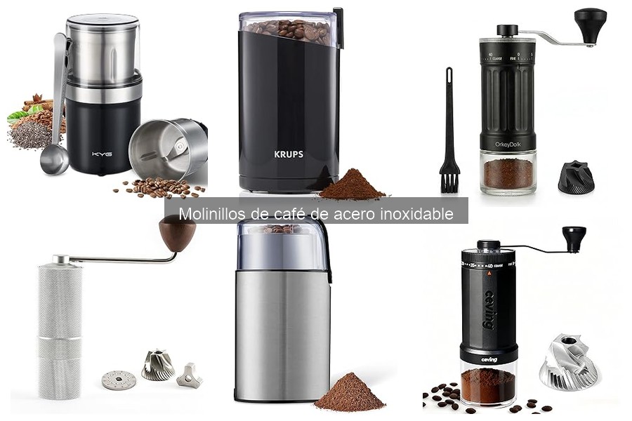 Tendencias en Molinillos de Café de Acero Inoxidable 2023