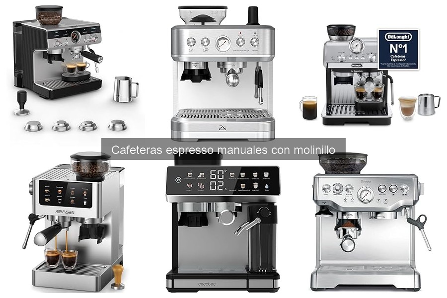 Testimonios de usuarios sobre cafeteras espresso manuales con molinillo