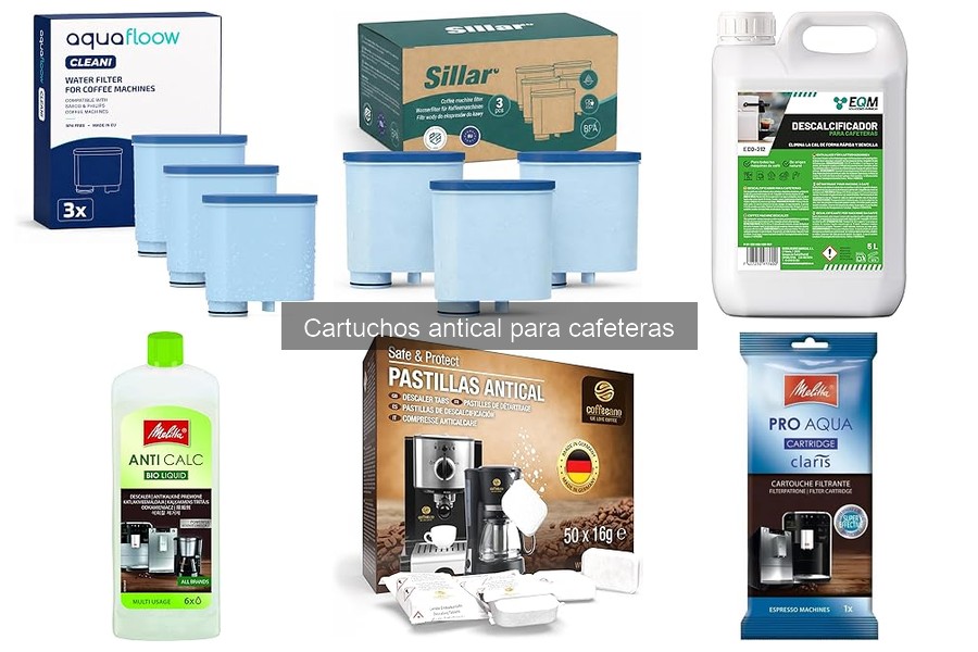 Tipos de cartuchos antical para cafeteras: Guía completa