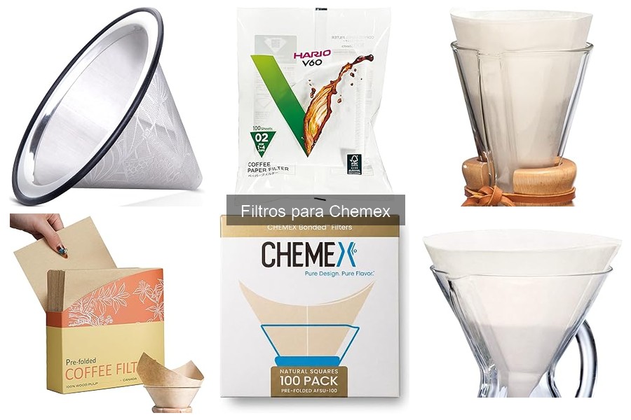 Tipos de filtros para Chemex: ¿cuál es el mejor para ti?