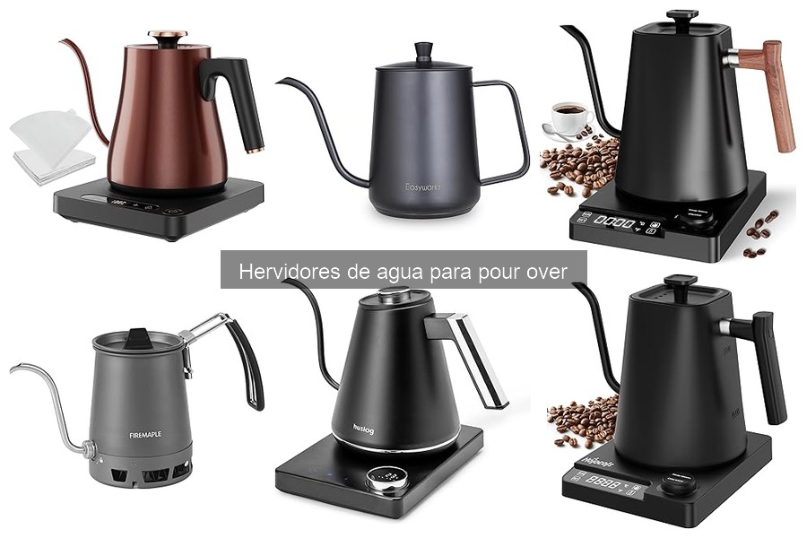 Tipos de hervidores de agua para pour over: guía completa