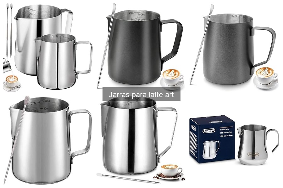 Tipos de Jarras para Latte Art: Guía Completa para Baristas