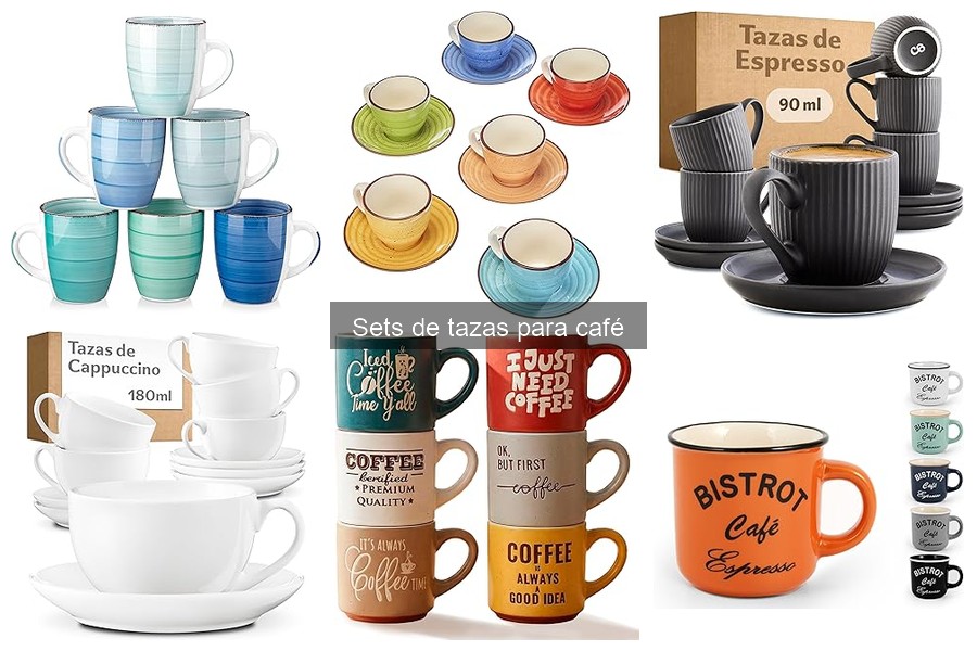 Tipos de Sets de Tazas para Café: Guía Completa
