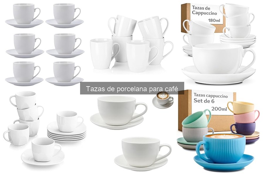 Tipos de tazas de porcelana para café: guía completa
