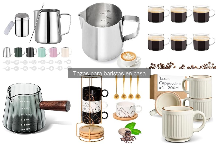 Tipos de Tazas Esenciales para Baristas en Casa