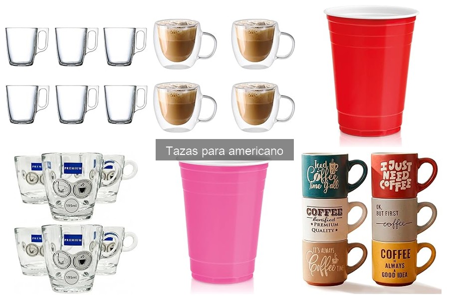 Tipos de tazas para café americano: Guía de opciones ideales