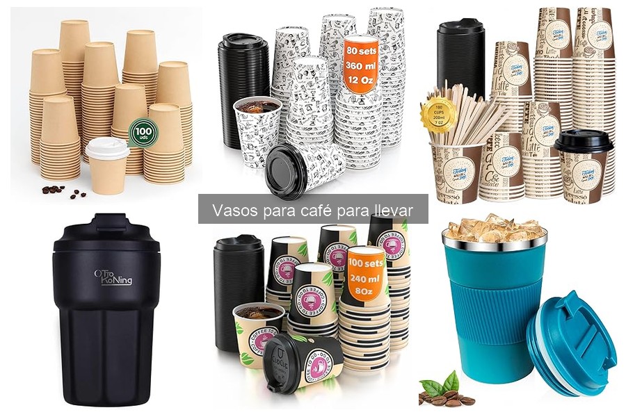 Tipos de vasos para café para llevar: Guía completa