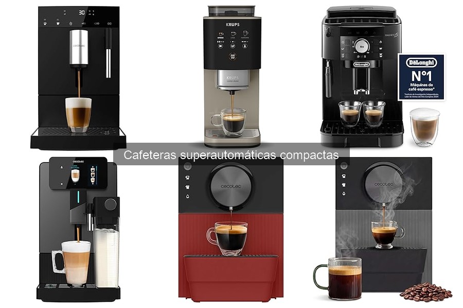Todo sobre cafeteras superautomáticas compactas