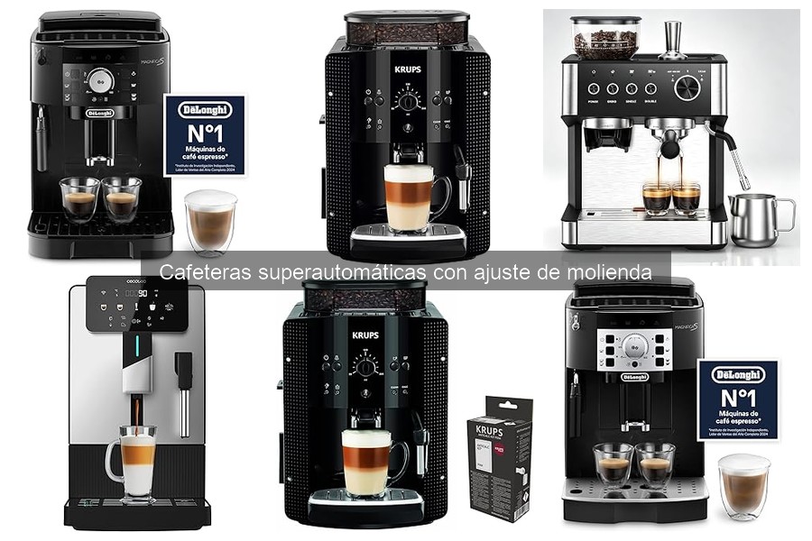 Todo sobre cafeteras superautomáticas con ajuste de molienda