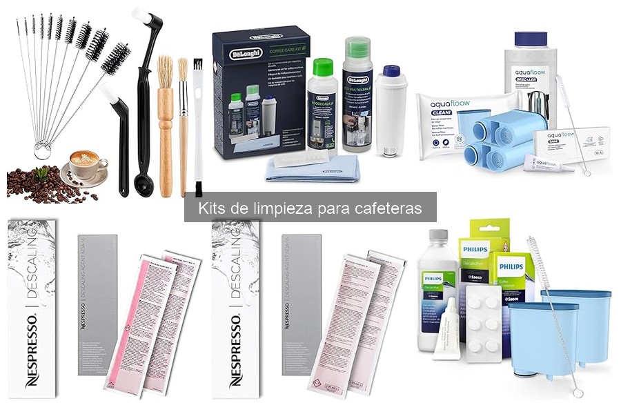 Todo sobre kits de limpieza para cafeteras en casa