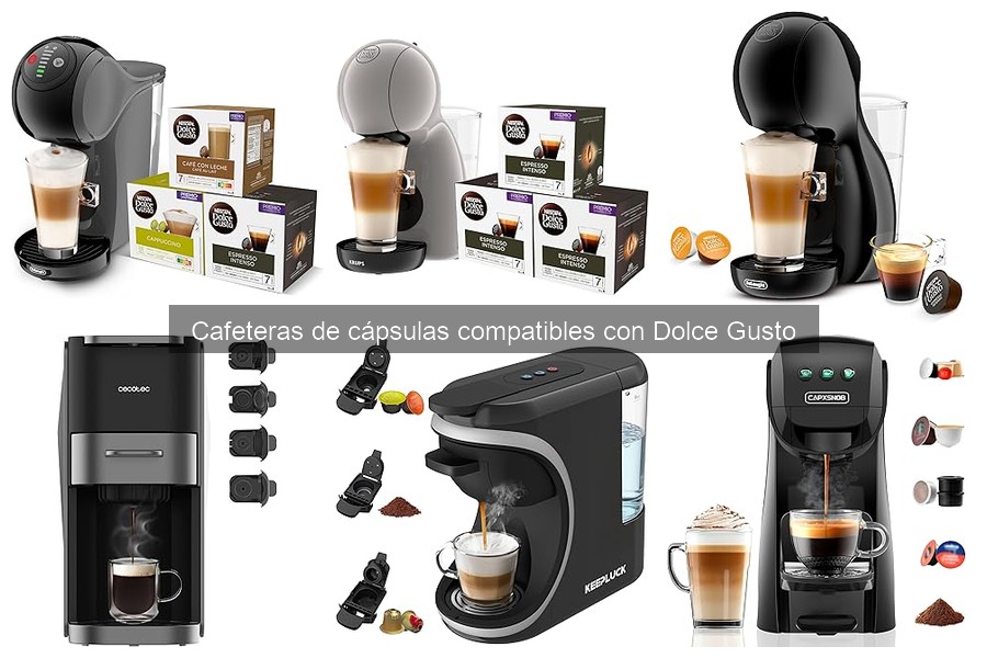 ¿Tu cafetera es compatible con Dolce Gusto? Descúbrelo aquí