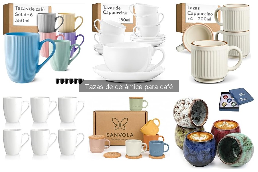 Ventajas de las tazas de cerámica para el café