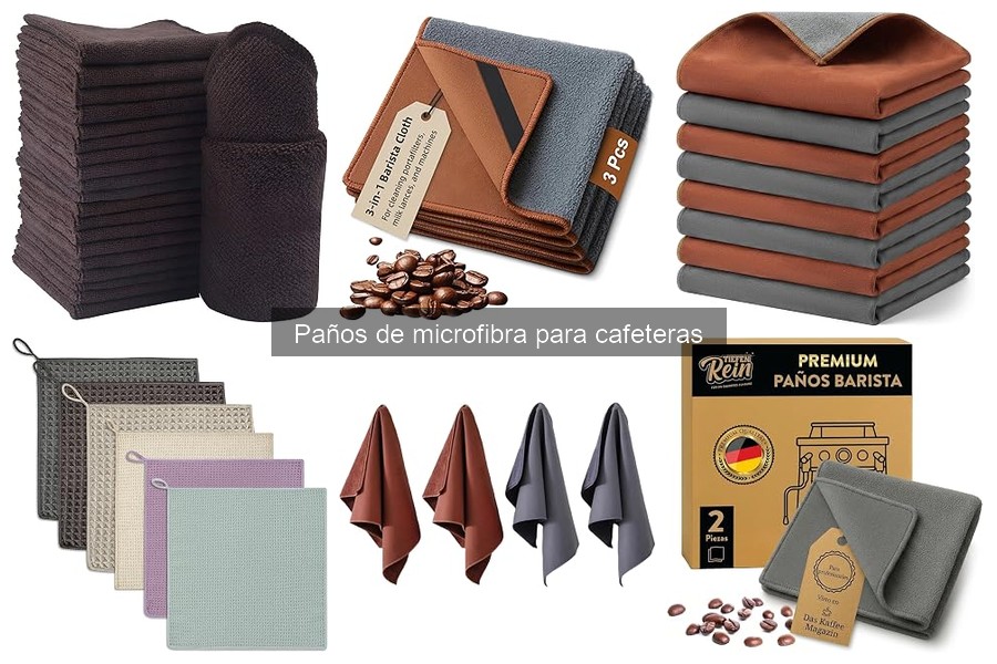 Ventajas de los Paños de Microfibra para Cafeteras