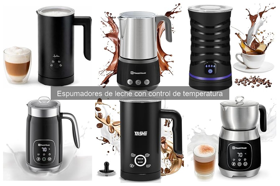 Ventajas de un Espumador de Leche con Control de Temperatura