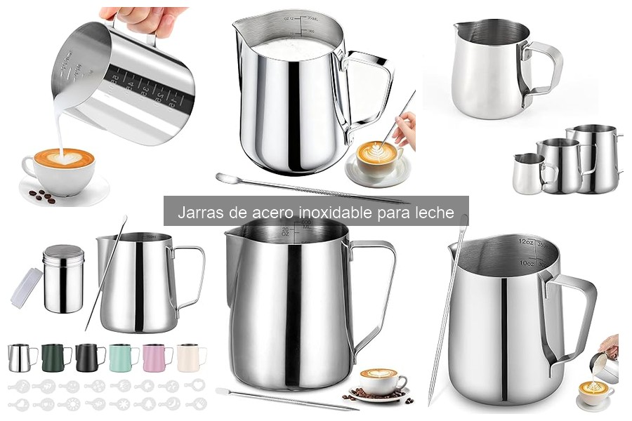 Ventajas de usar jarras de acero inoxidable para leche