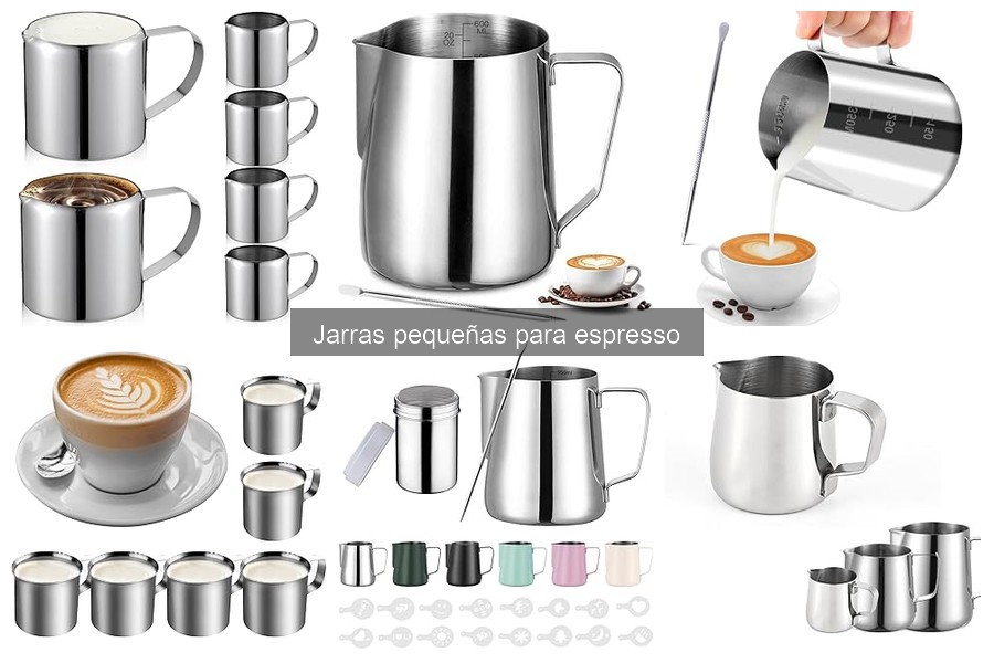 Ventajas de usar jarras pequeñas para espresso en casa