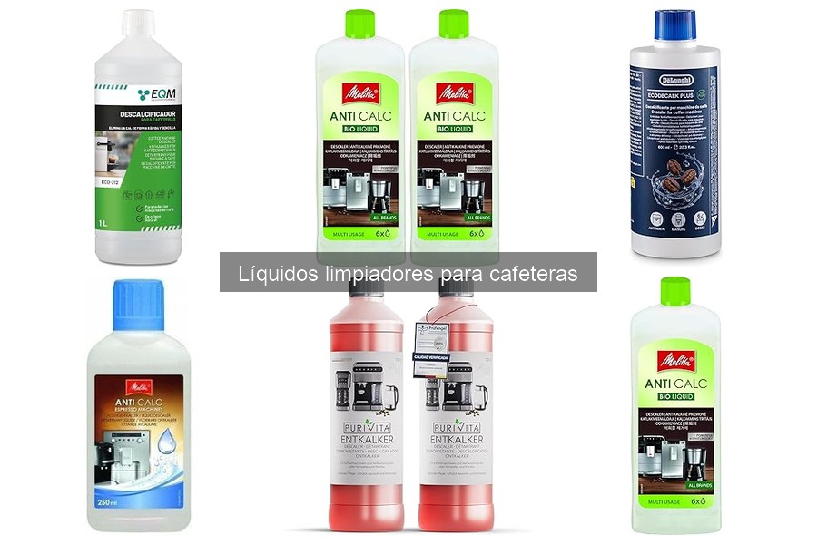 Ventajas de usar líquidos limpiadores para cafeteras