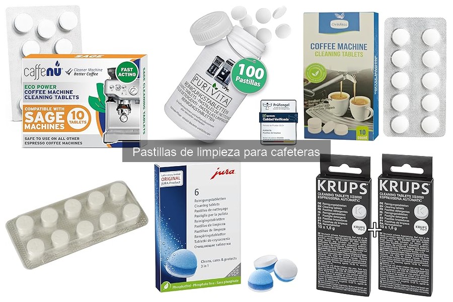 Ventajas de usar pastillas de limpieza para cafeteras