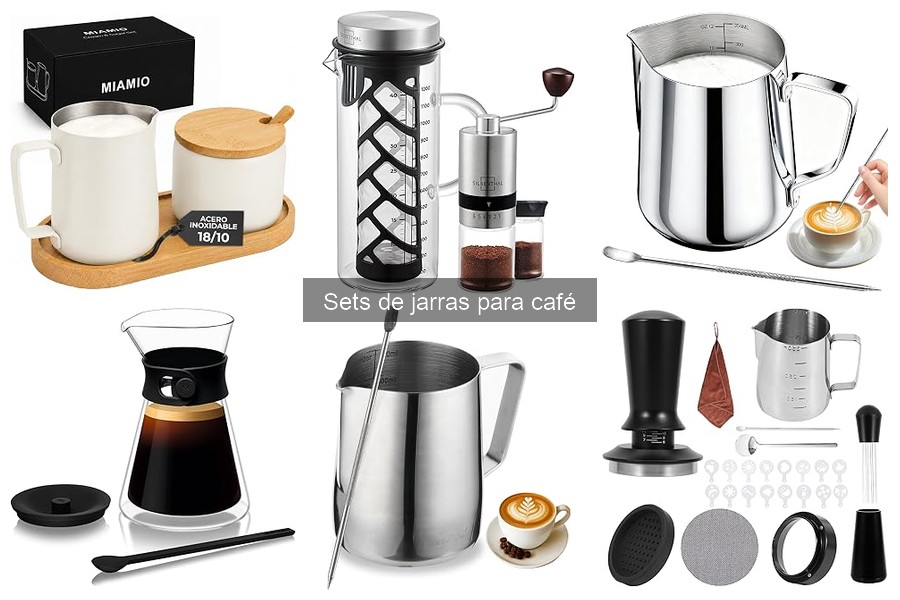 Ventajas de usar sets de jarras para café en casa