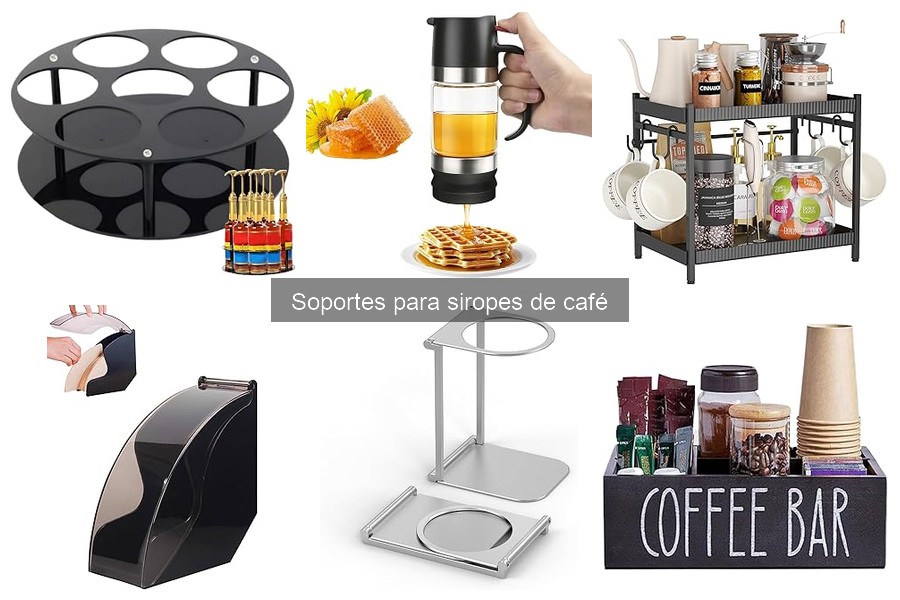 Ventajas de usar soportes para siropes de café en casa