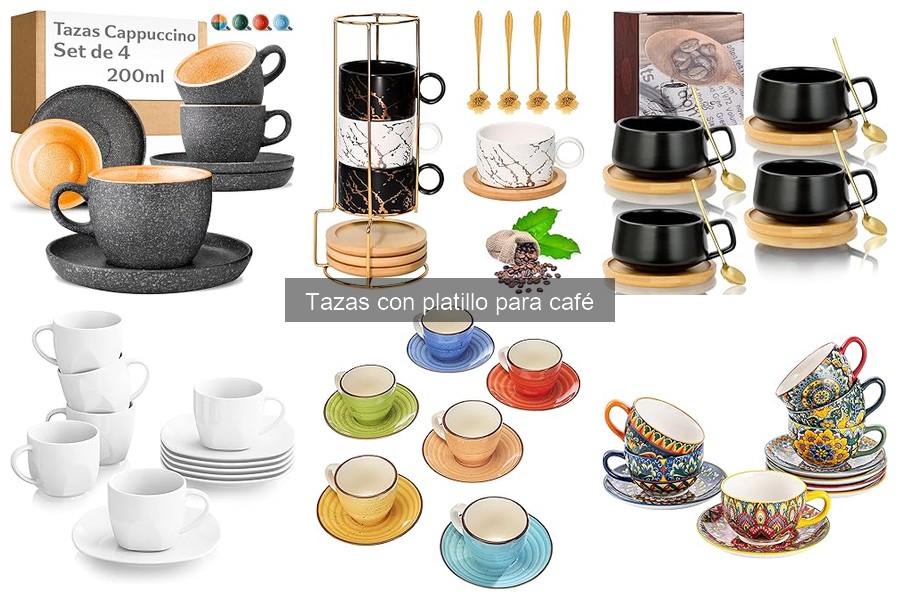 Ventajas de Usar Tazas con Platillo para Café