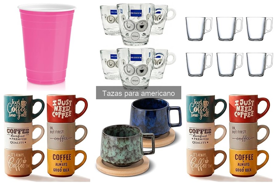 Ventajas de usar tazas específicas para café americano