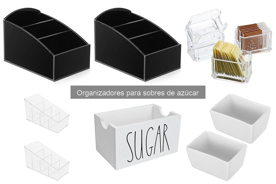Ventajas de Usar un Organizador para Sobres de Azúcar en Casa