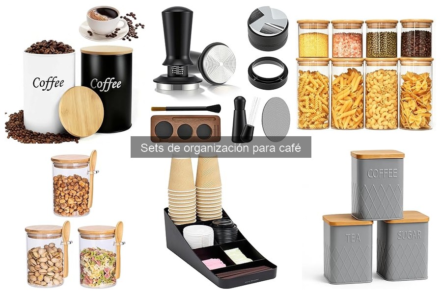 Ventajas de usar un set de organización para café en casa