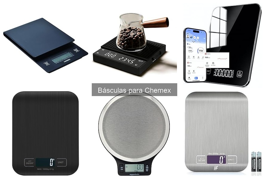 Ventajas de usar una báscula para Chemex en la preparación de café