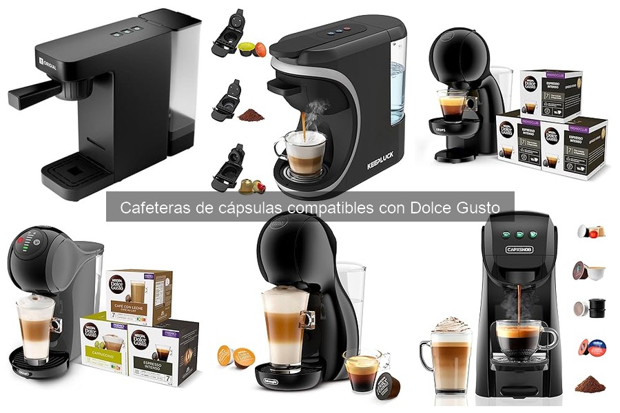 Ventajas y desventajas de cafeteras compatibles Dolce Gusto