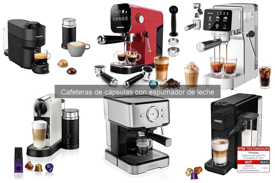 Ventajas y desventajas de cafeteras de cápsulas con espumador